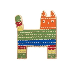 Pinata Cat Enamel Pin