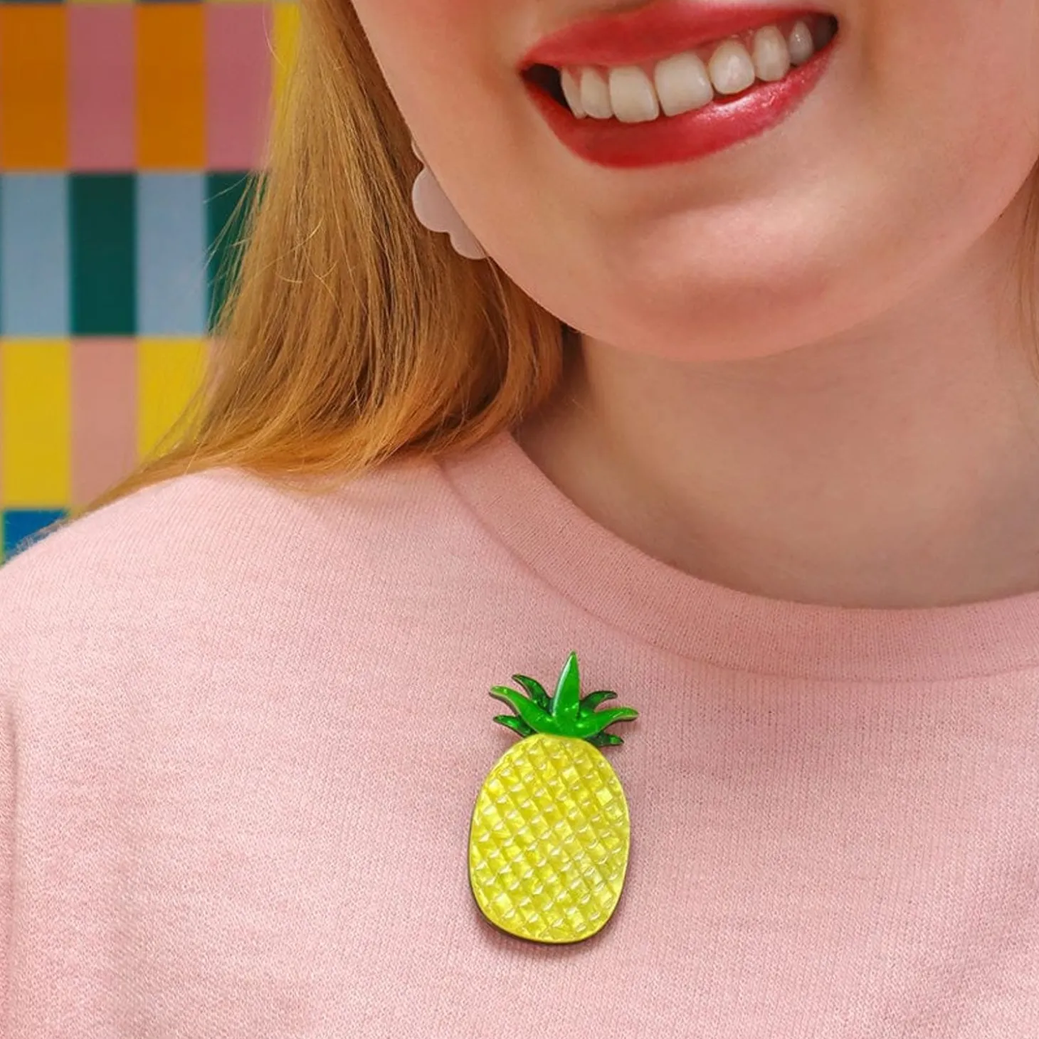 Pineapple Express Brooch