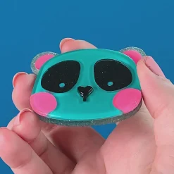 Pippa The Panda Brooch