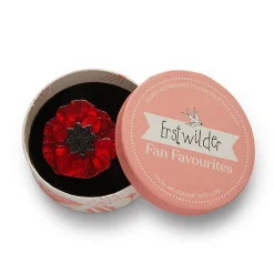 Poppy Field Brooch