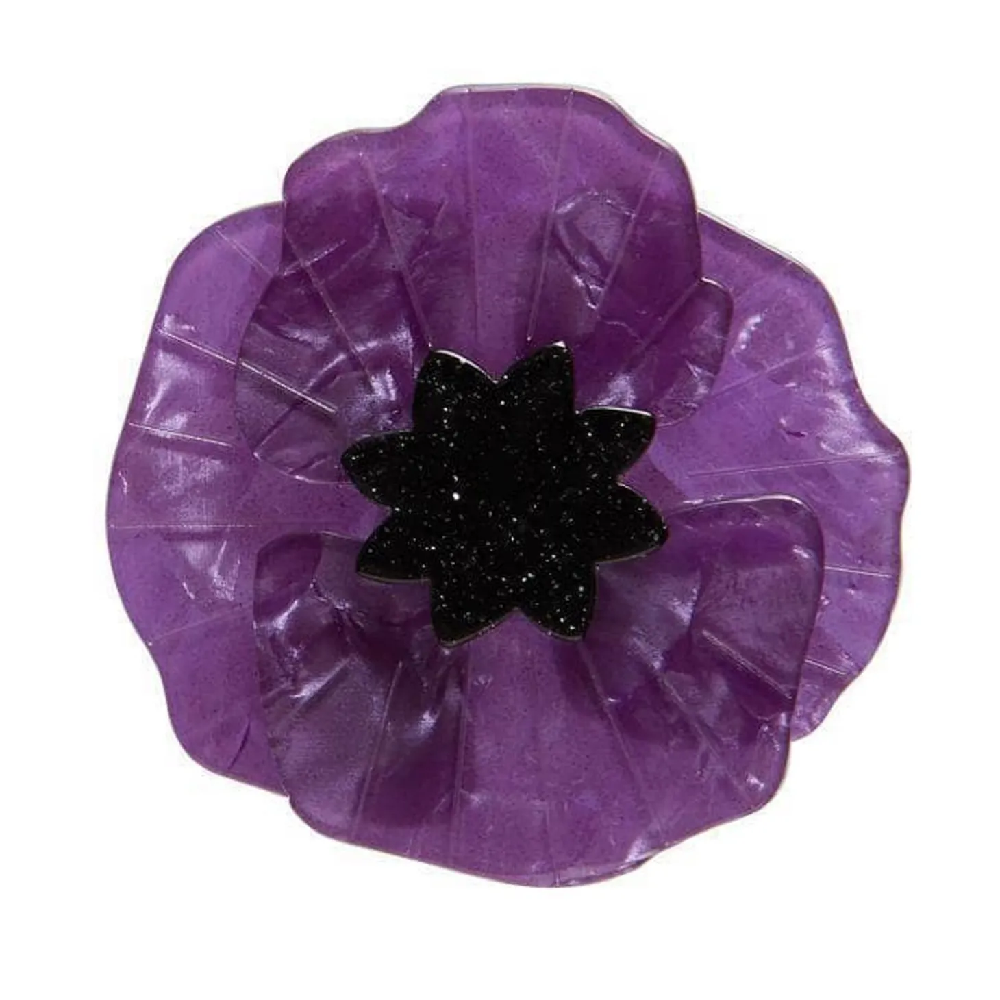 Poppy Field Brooch