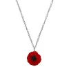 Poppy Field Mini Pendant Necklace