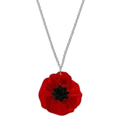 Poppy Field Pendant Necklace