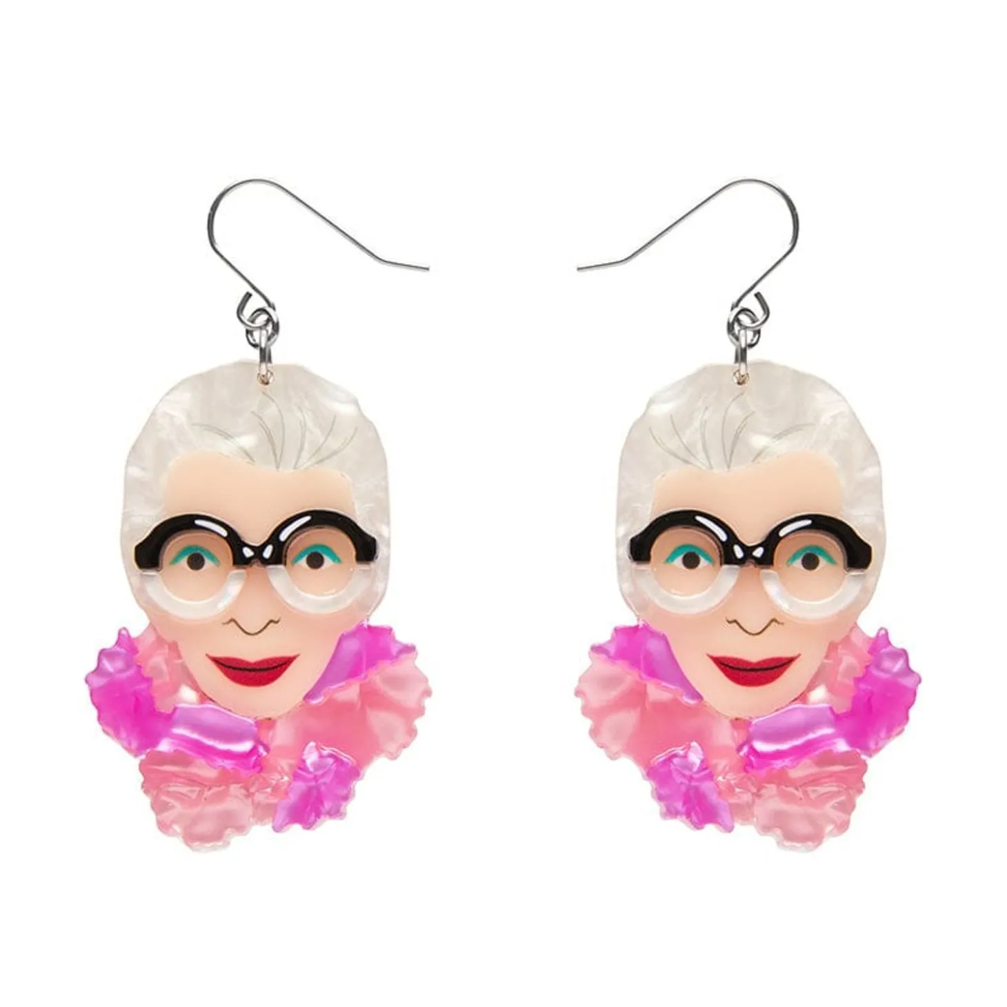 Pretty In Pom Poms Iris Drop Earrings