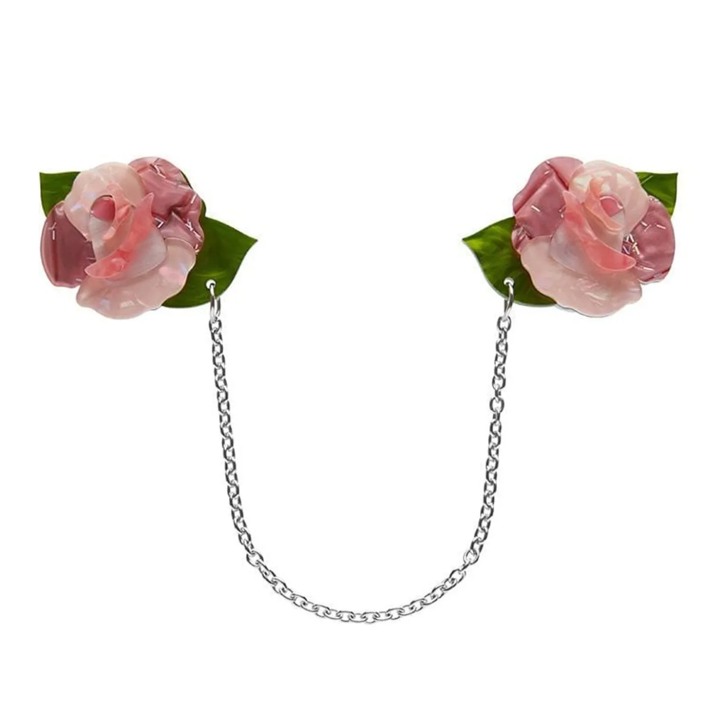 Prim Petals Cardigan Clips
