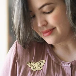 Prince Of Orange Perfume Brooch