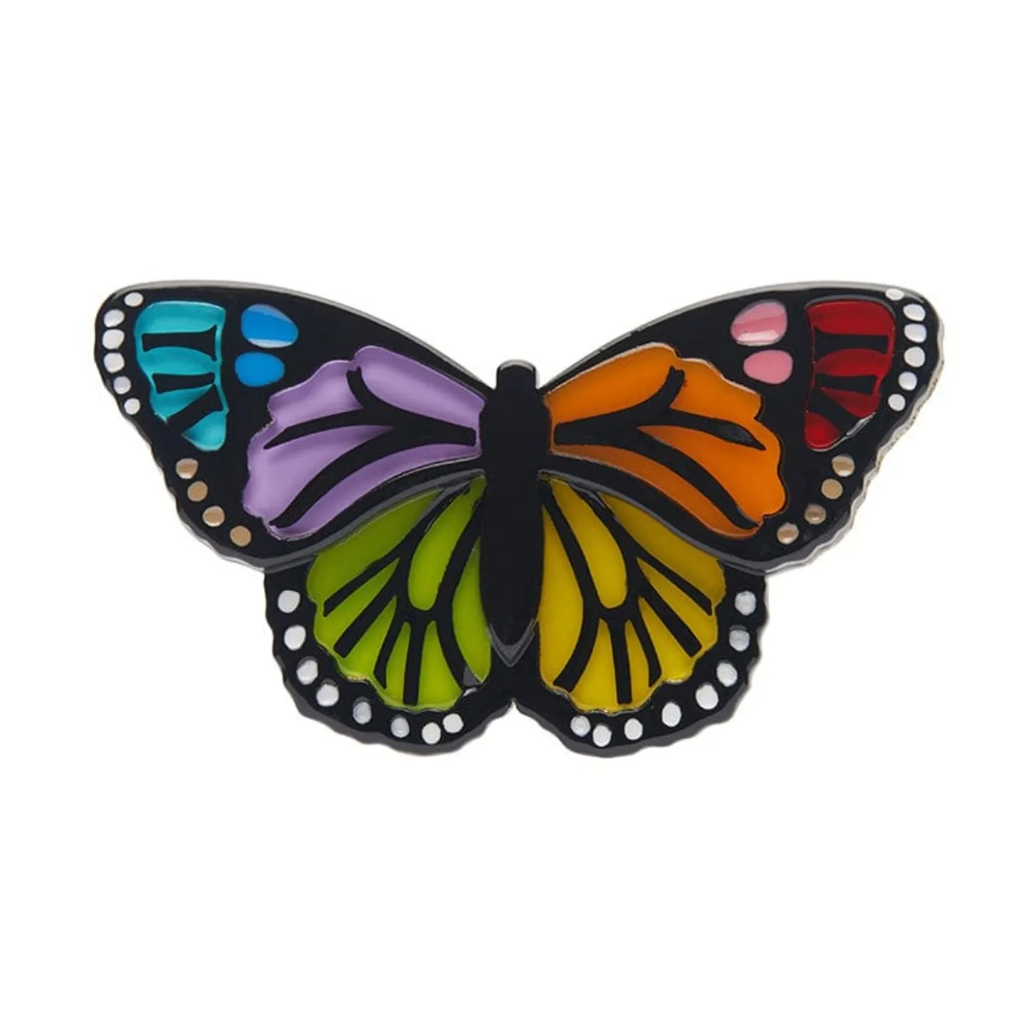 Prince Of Pride Butterfly Brooch