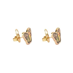 Prince Of Pride Butterfly Enamel Earrings