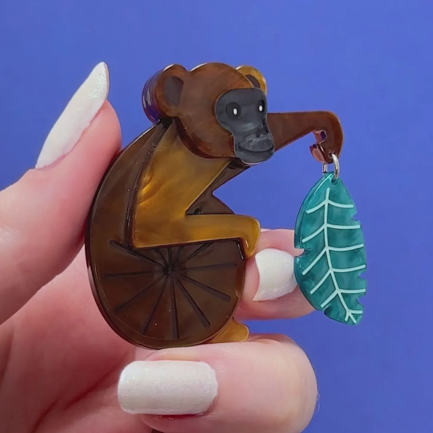Princely Primate Brooch