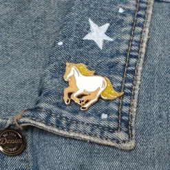 Princely Steed Enamel Pin