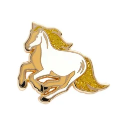 Princely Steed Enamel Pin
