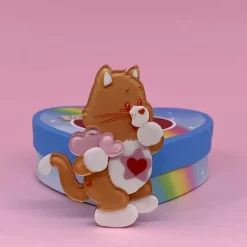 Proud Heart Cat Brooch