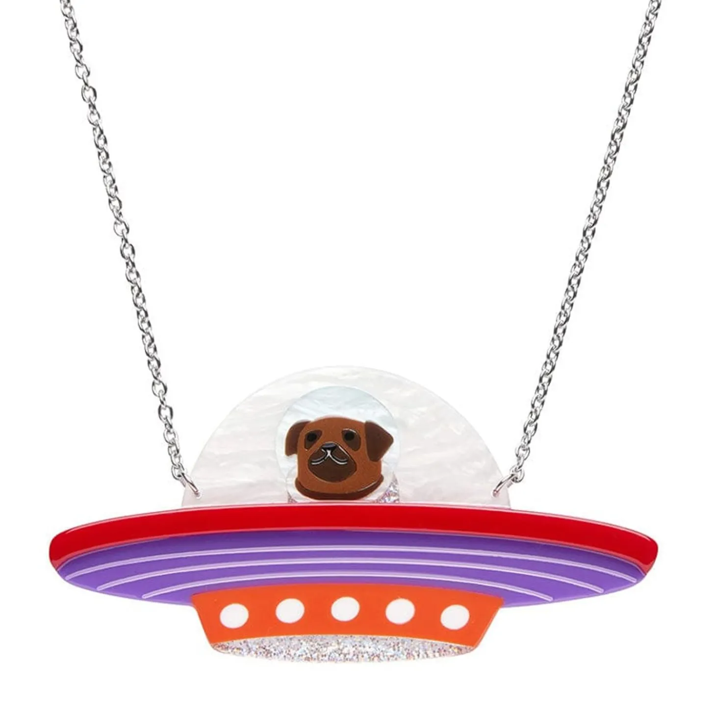Pug Encounters Necklace