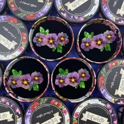 Purple Prose Brooch