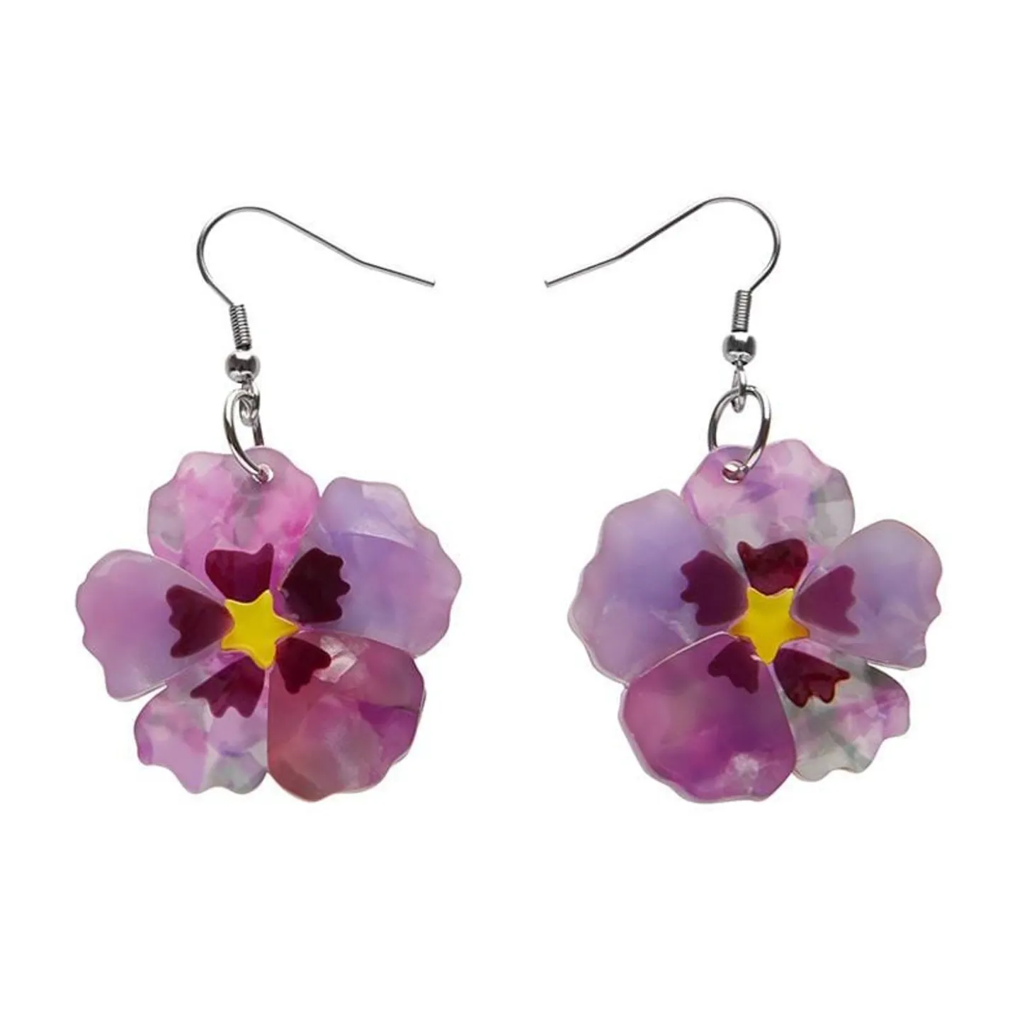 Purple Prose Earrings