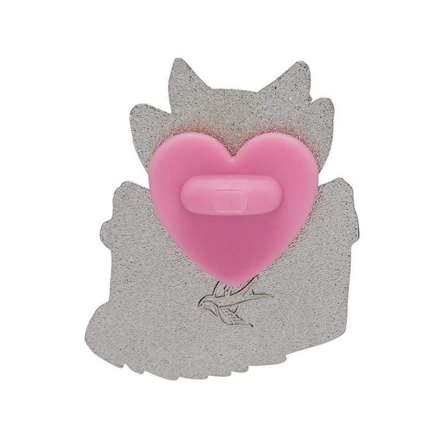Puss In Books Enamel Pin