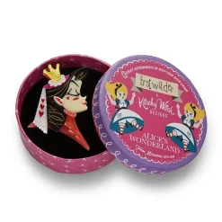 Queen Of Hearts Brooch