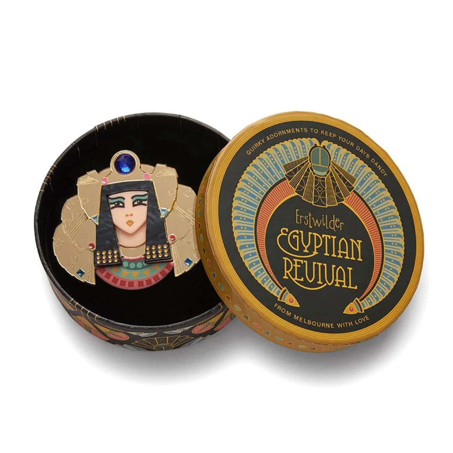 Queen Of The Nile Cleopatra Brooch
