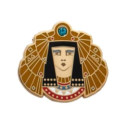 Queen Of The Nile Cleopatra Enamel Pin