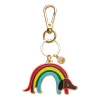 Rainbow Ruff Key Ring