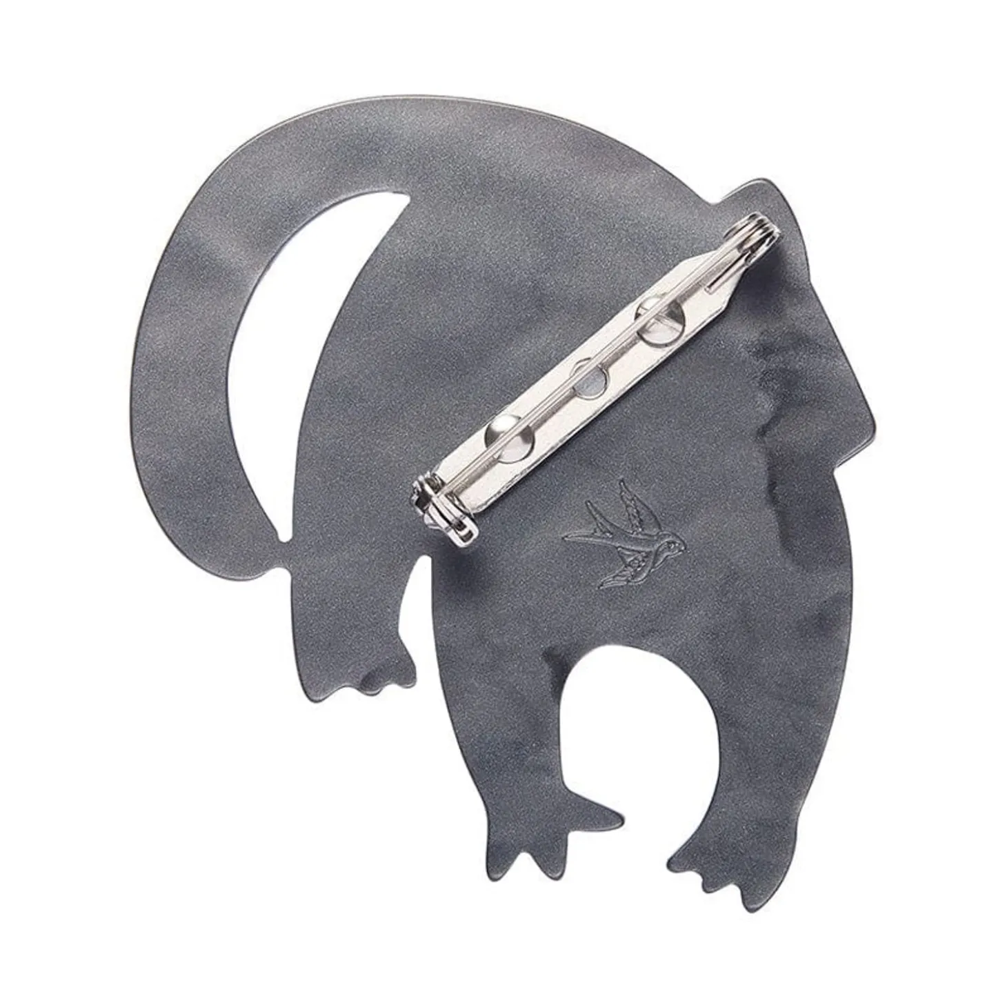 Randy Raccoon Brooch