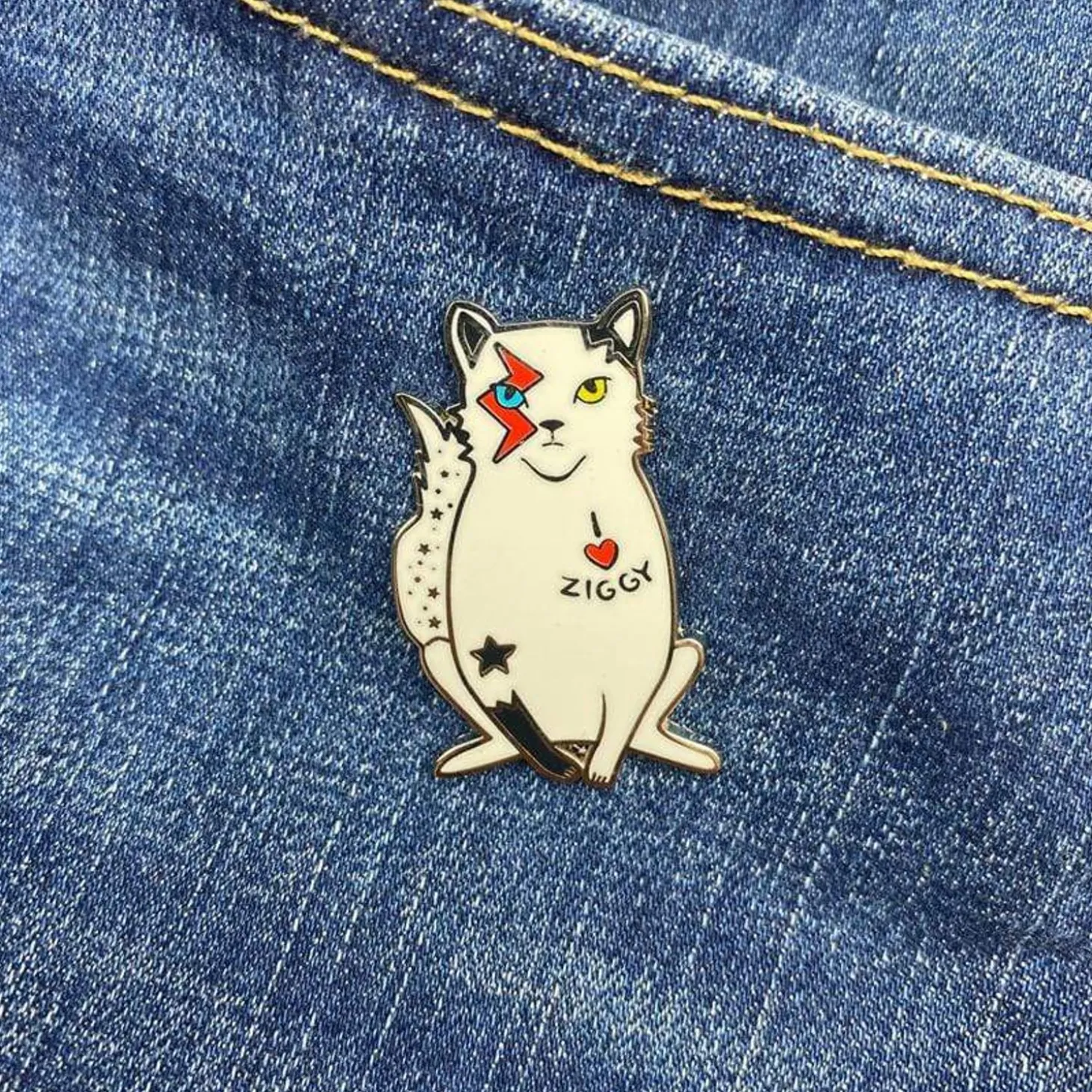 Rebel, Rebel Enamel Pin