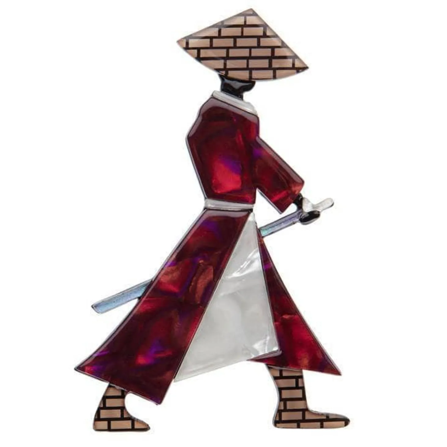 Rebellious Ronin Brooch