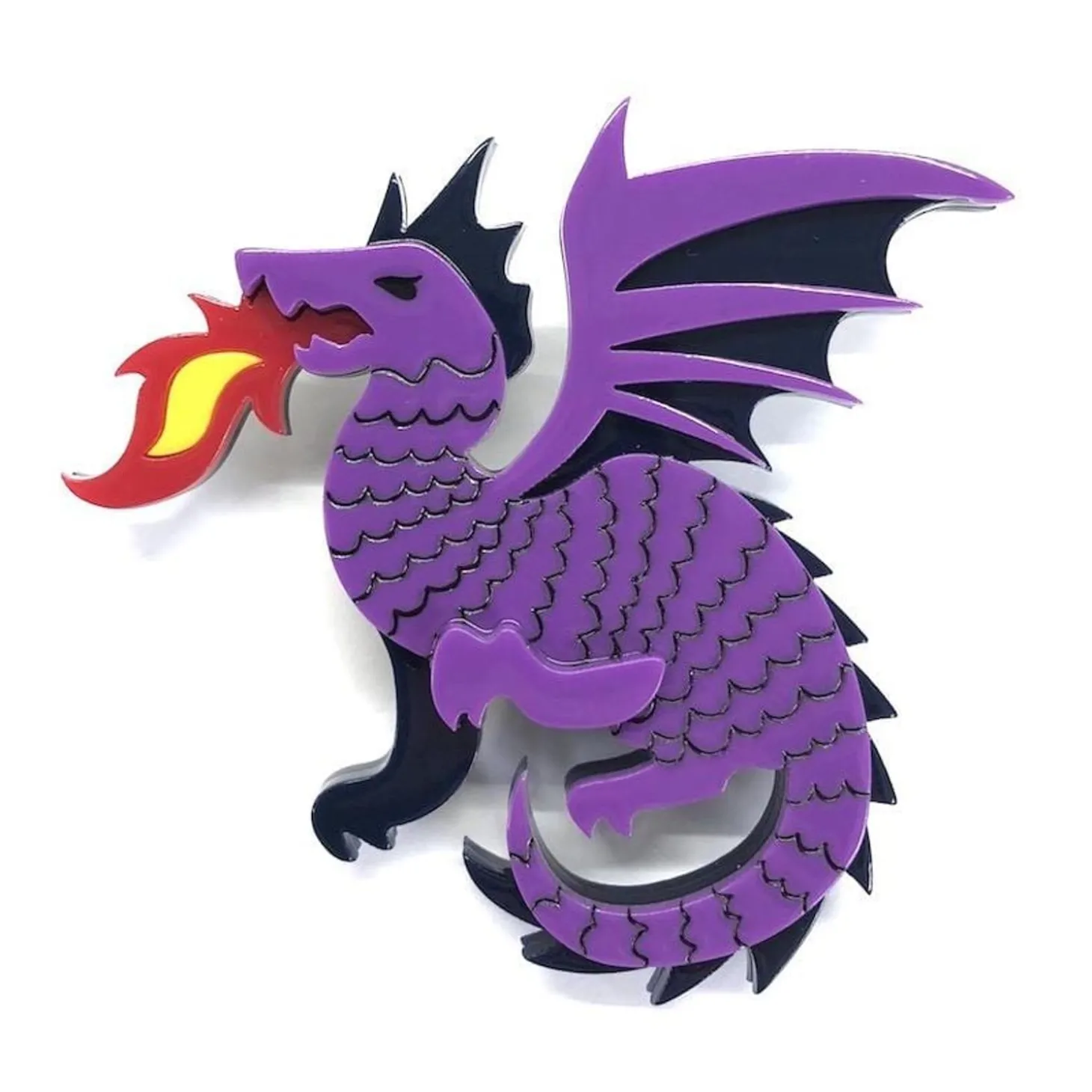 Reign Of Fire Brooch