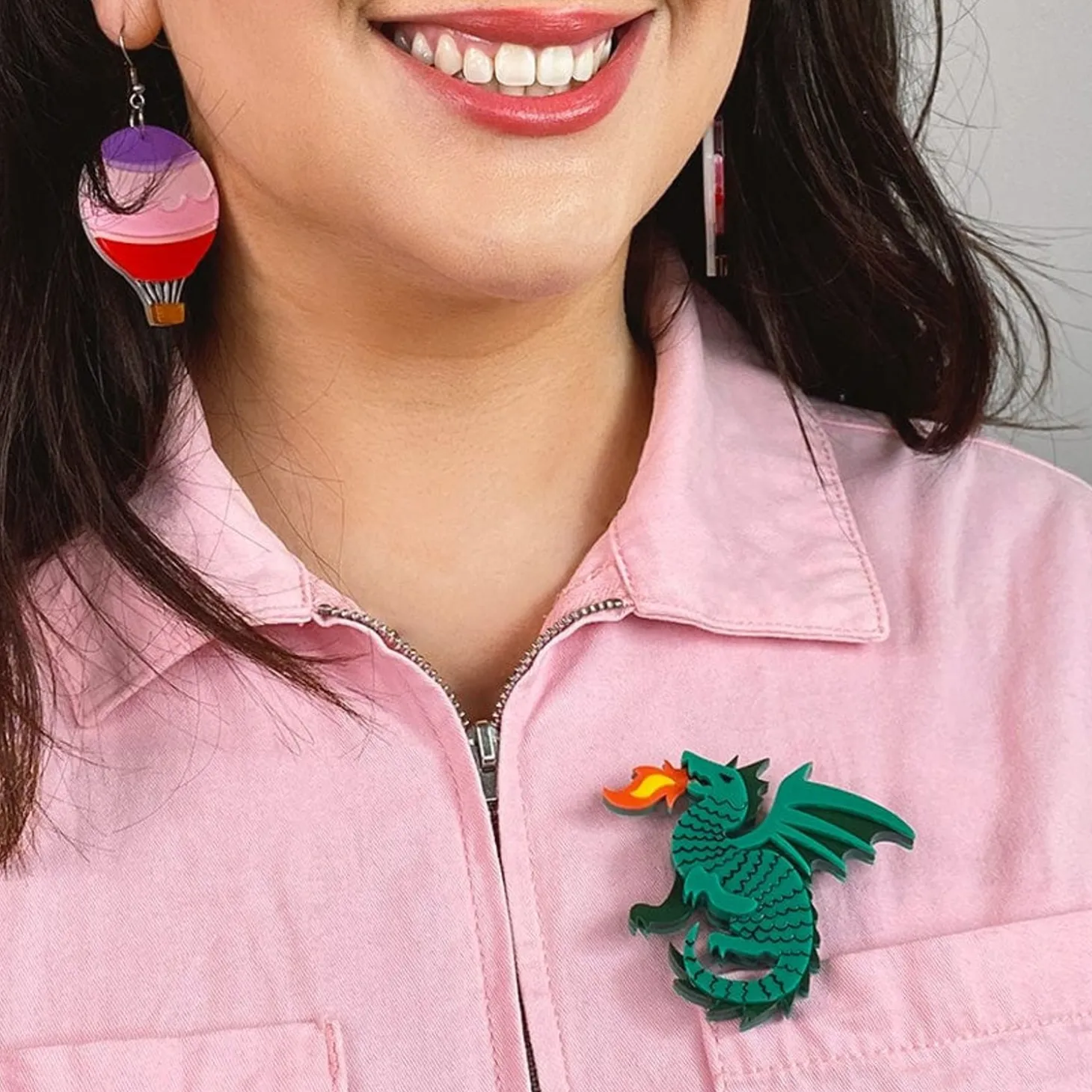 Reign Of Fire Brooch