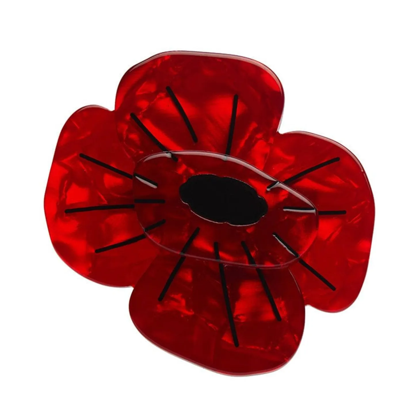 Remembrance Poppy Brooch