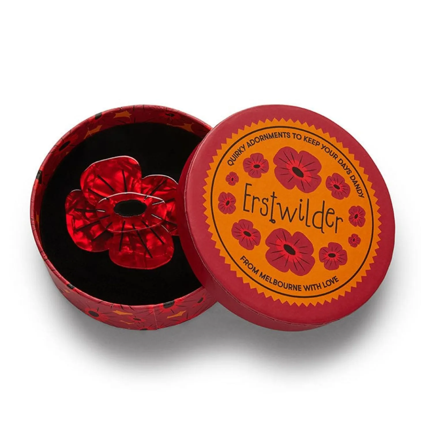 Remembrance Poppy Brooch