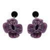 Remembrance Poppy Drop Earrings