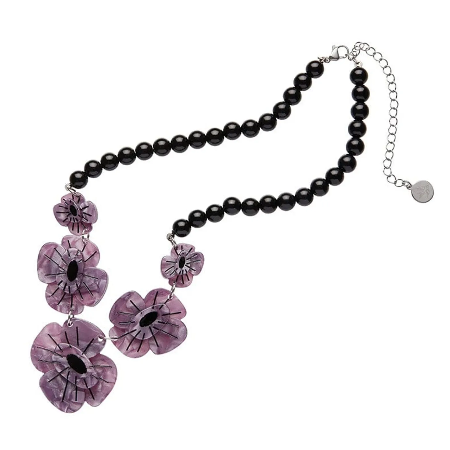 Remembrance Poppy Necklace