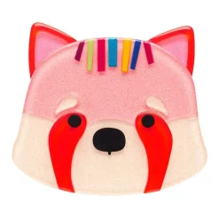 Rhonda The Red Panda Brooch