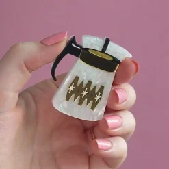 Rise And Grind Brooch