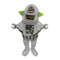 Robert The Rational Robot Brooch