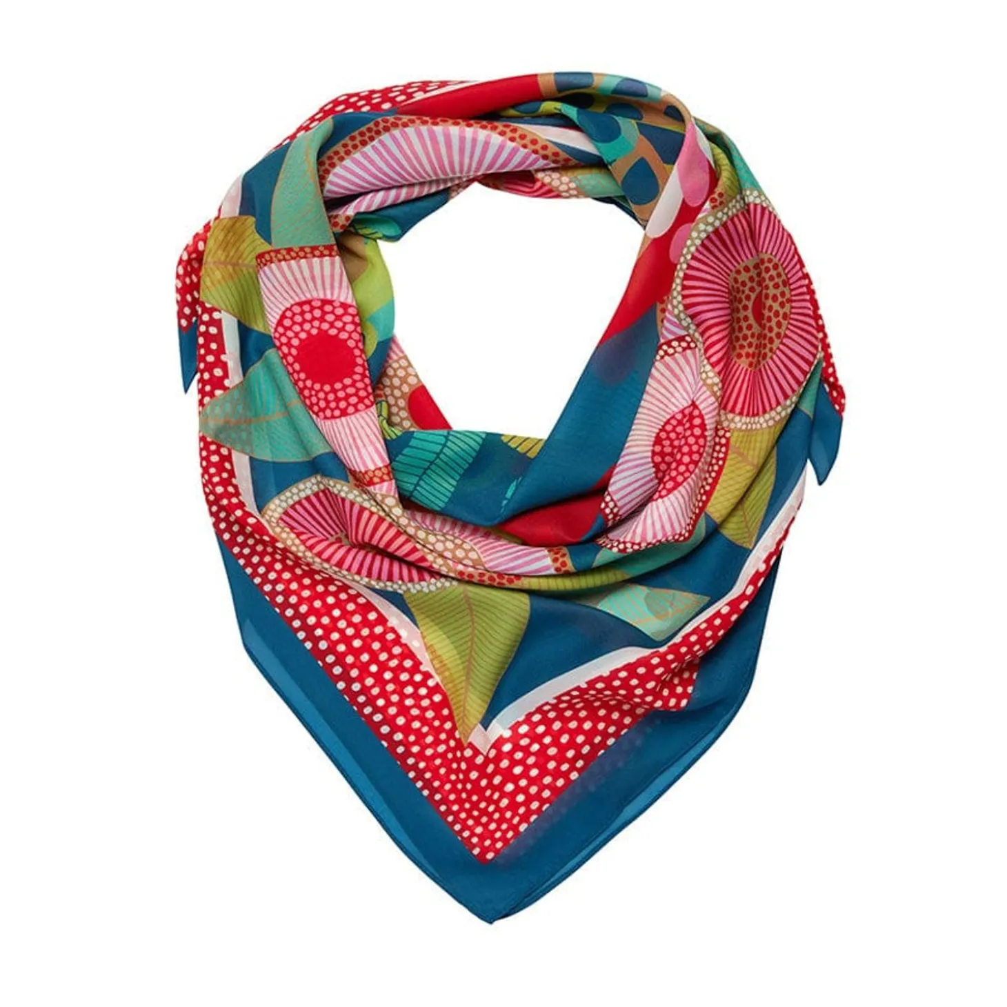 Rosie Rosella Square Scarf