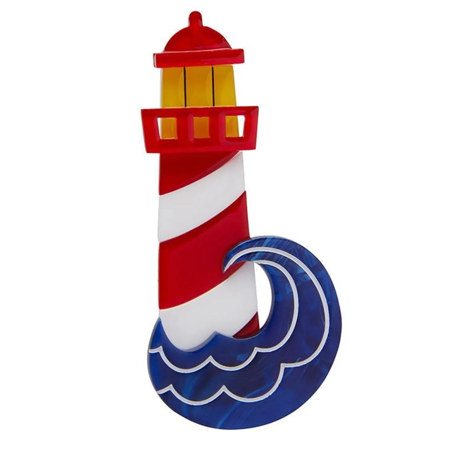 Round The Twist Brooch