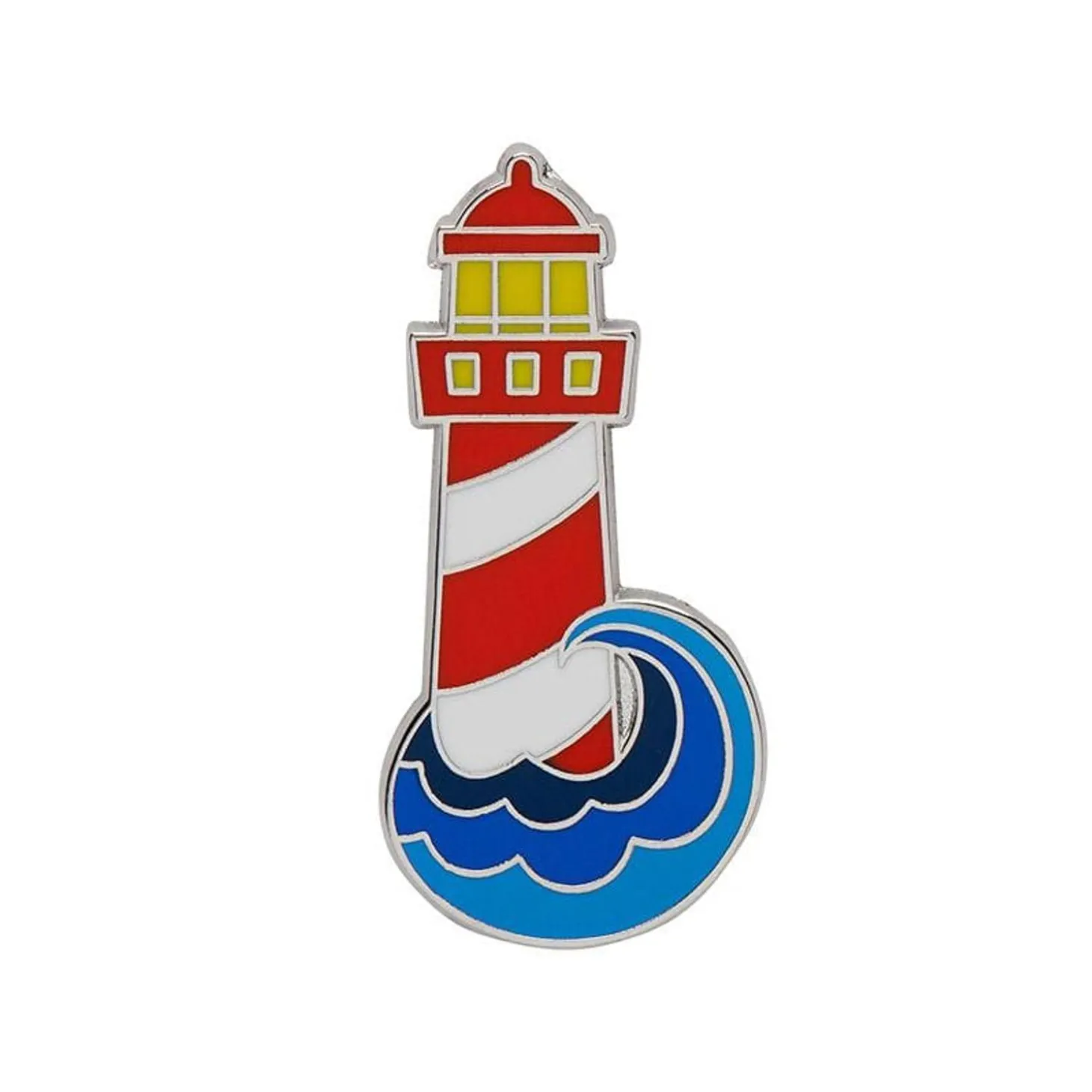 Round The Twist Enamel Pin