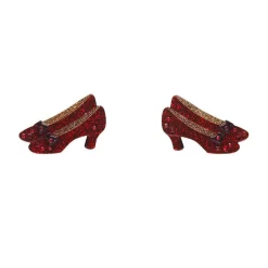 Ruby Slippers Double Brooch