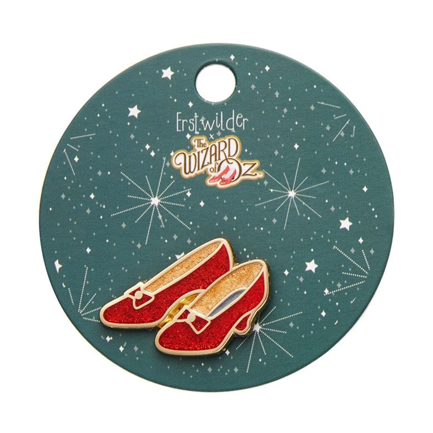 Ruby Slippers Enamel Pin