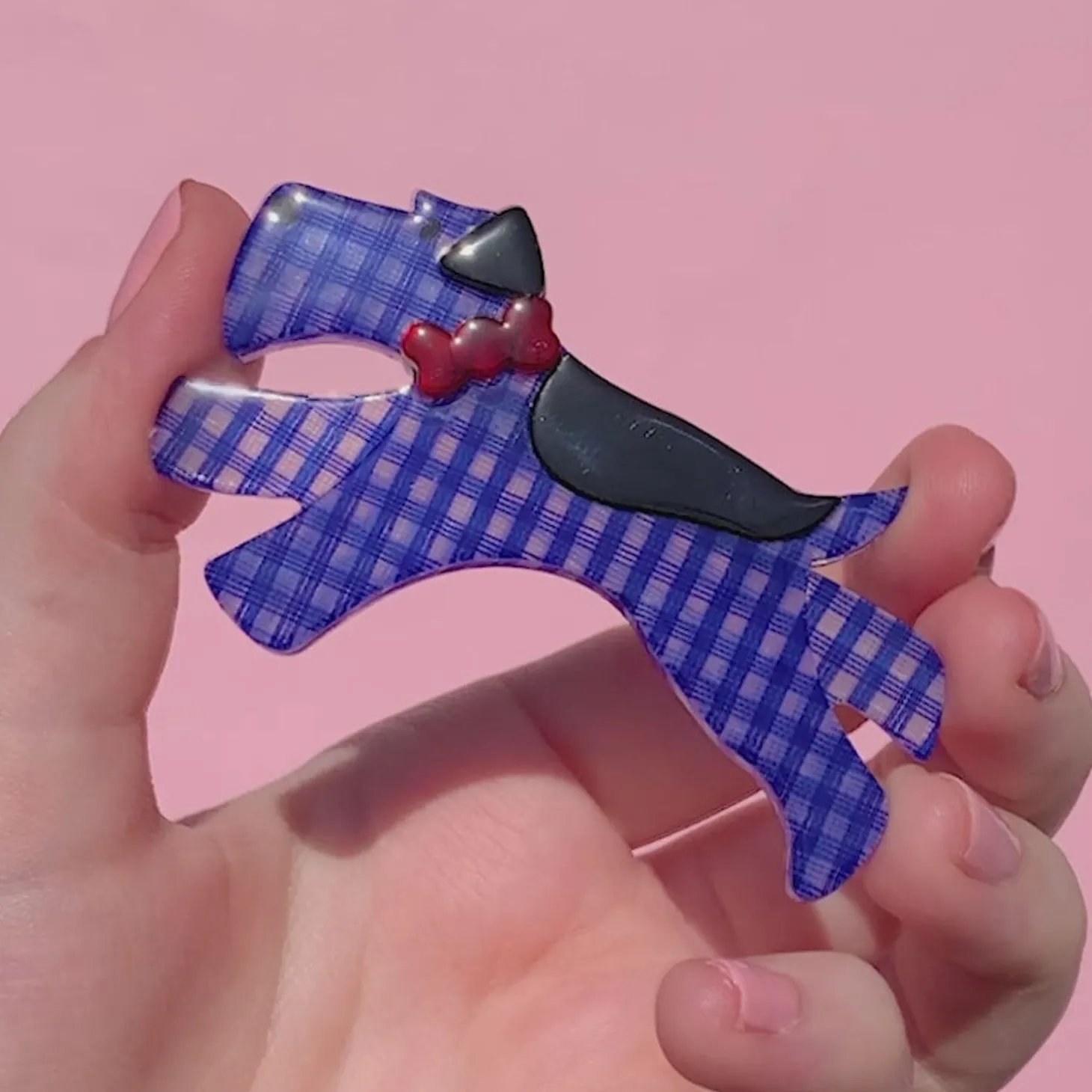 Run Scottie, Run! Brooch