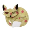 Sacha Sleeping Fox Brooch