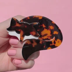 Saffron The Sleeping Fox Brooch