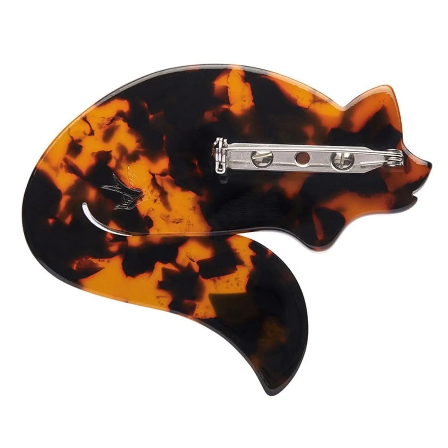 Saffron The Sleeping Fox Brooch