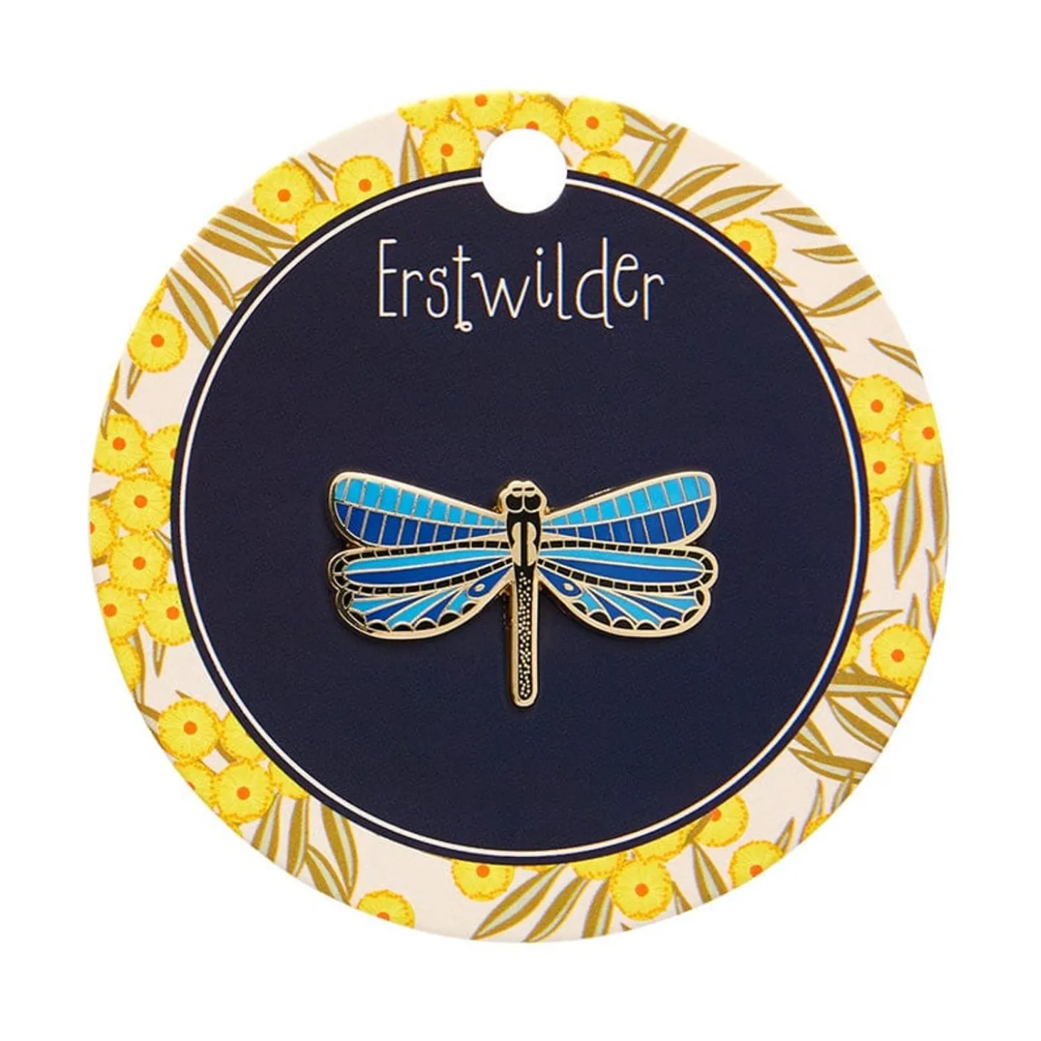 Sapphire Sky Dancer Enamel Pin