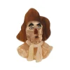 Scarecrow Brooch