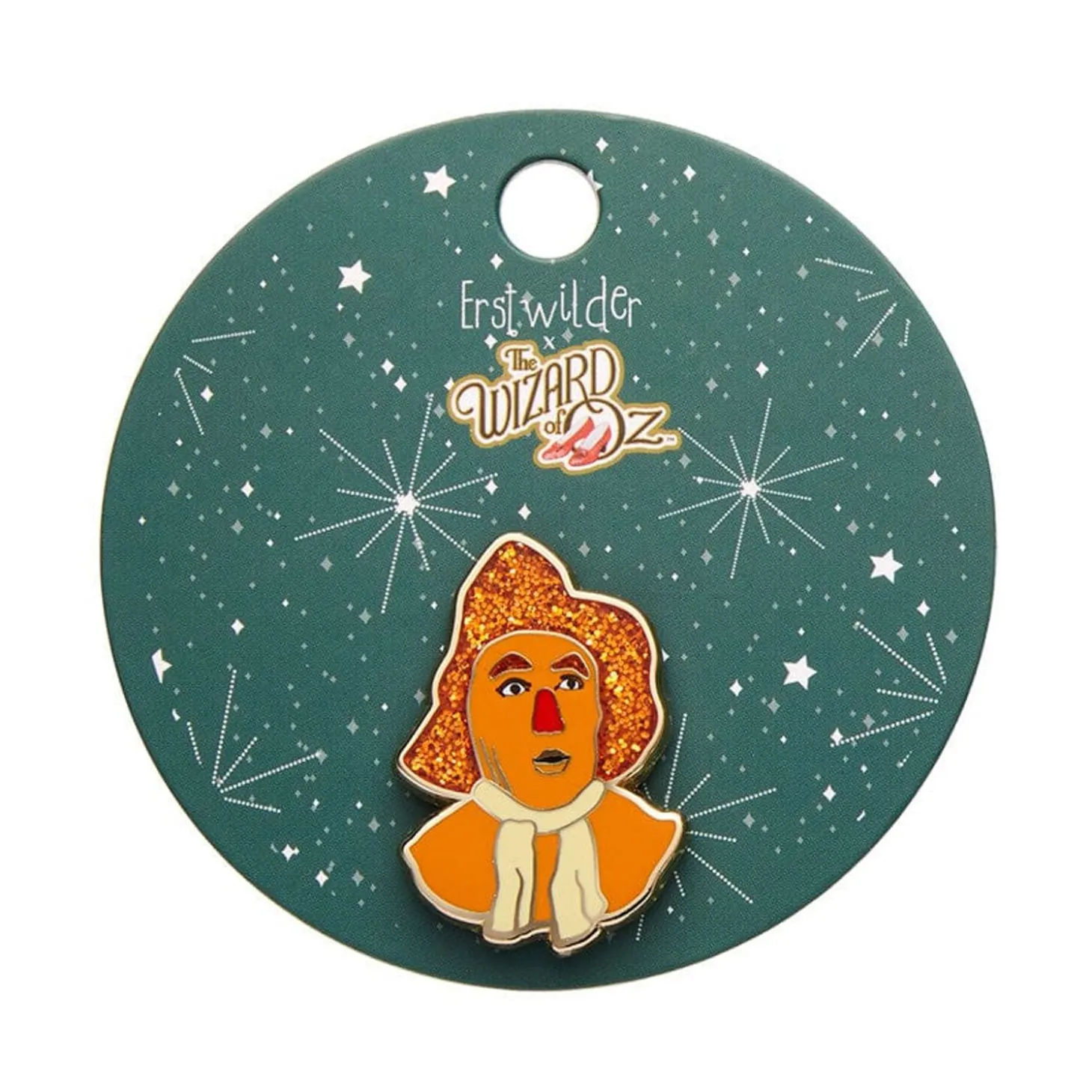 Scarecrow Enamel Pin