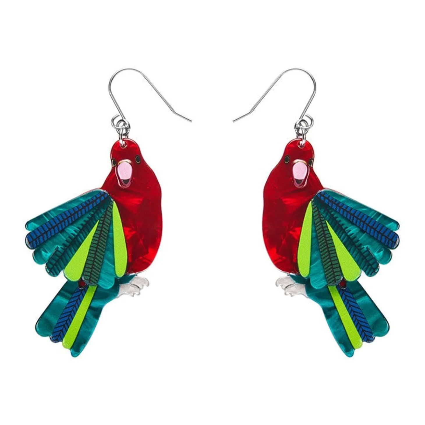 Scarlet Sovereign Earrings