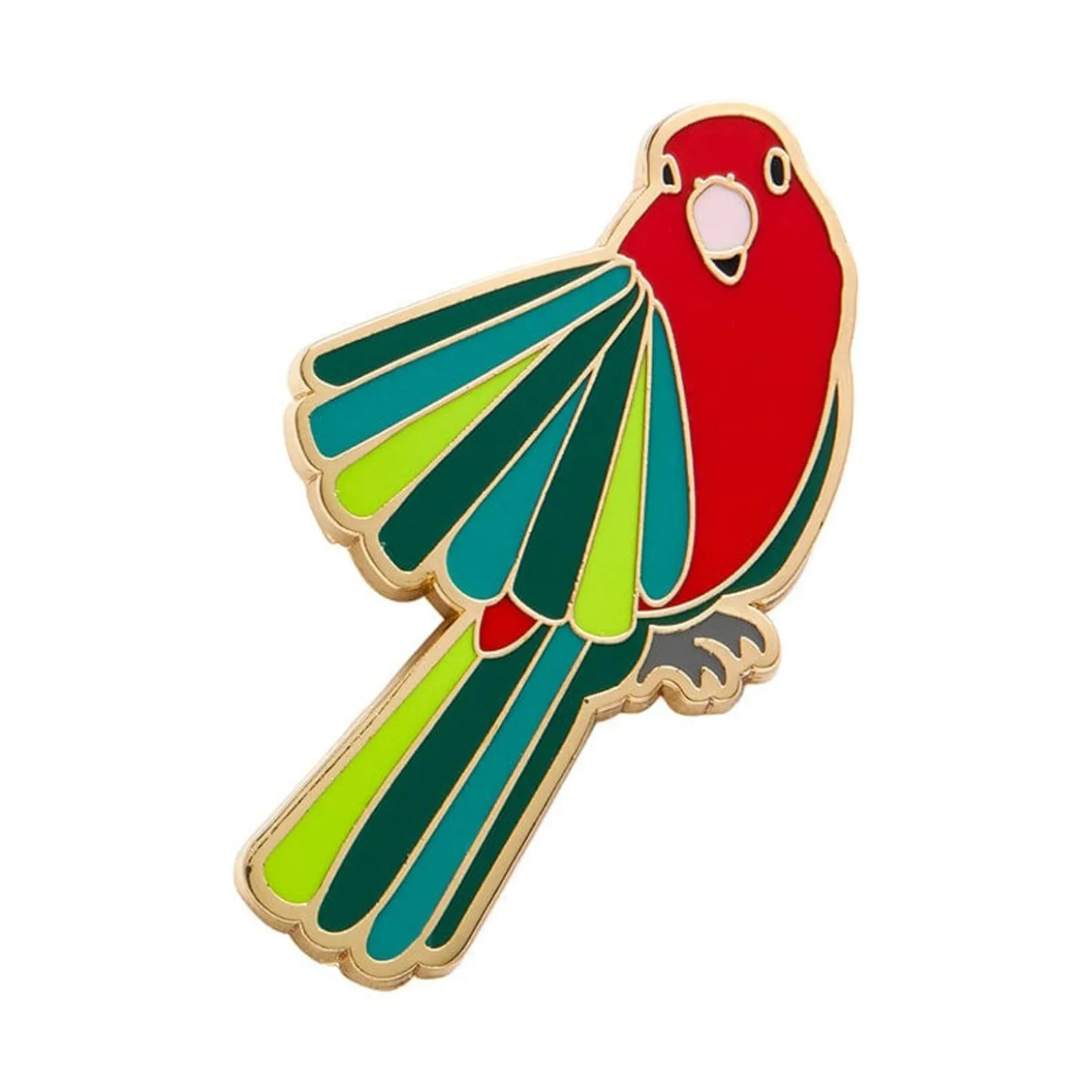 Scarlet Sovereign Enamel Pin